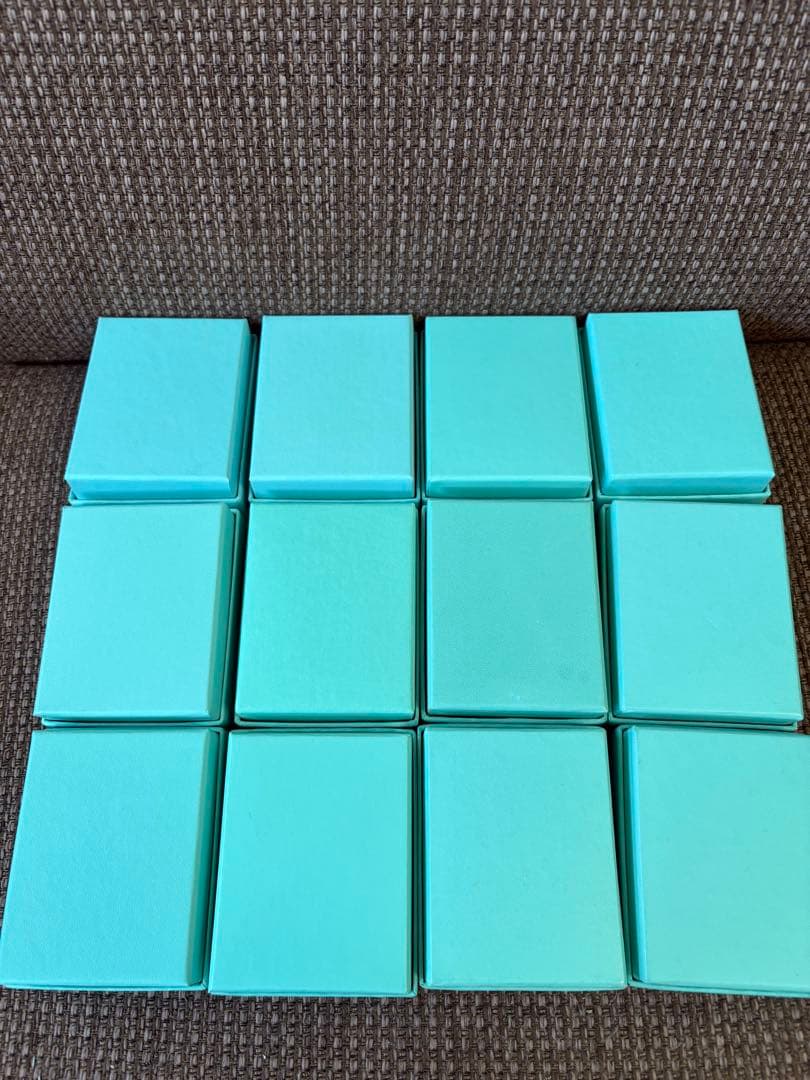 旧型　中古品ティファニー空箱巾着袋12セット