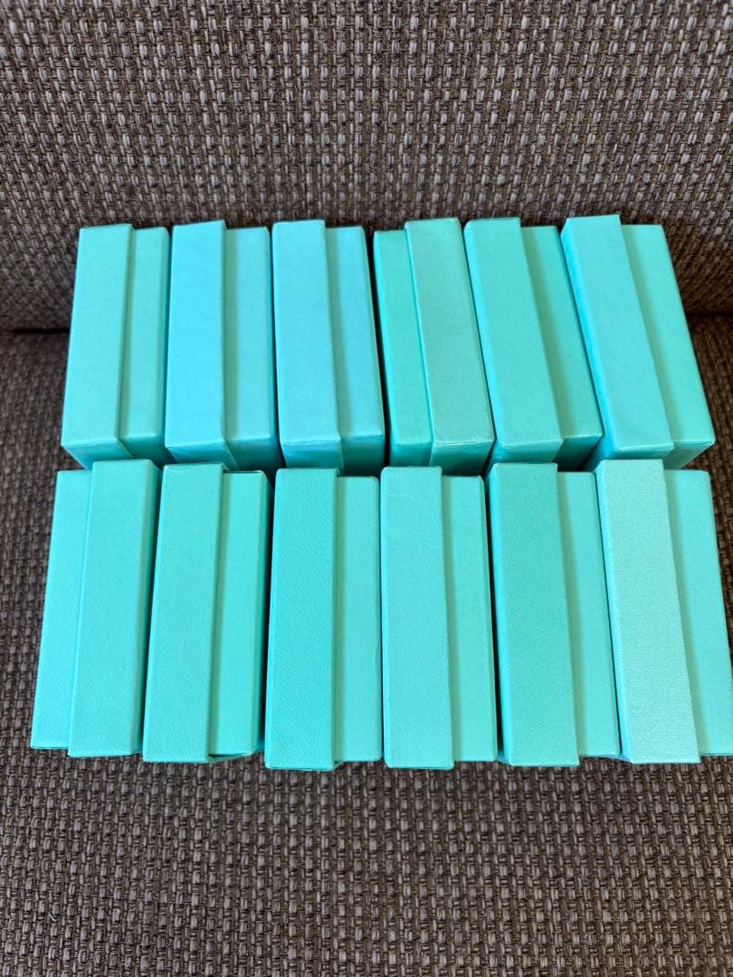 旧型　中古品ティファニー空箱巾着袋12セット