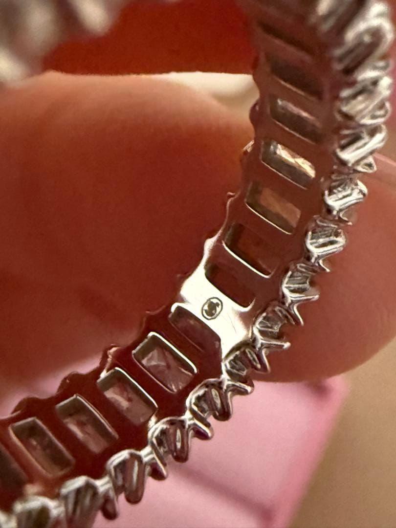 スワロフスキー Matrix マトリックス リング バゲット・カット ホワイト