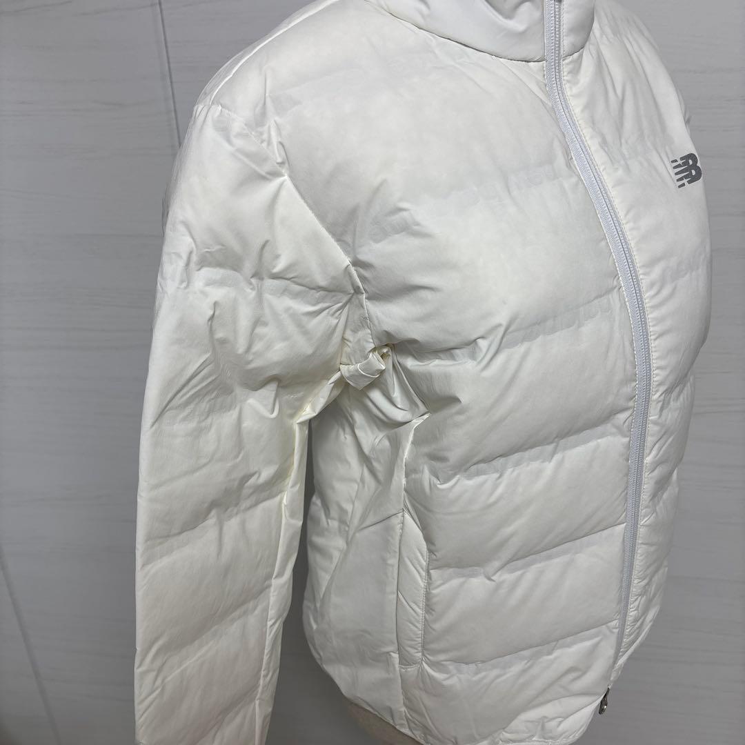 新品　ニューバランスゴルフ　ダウン入りジャケット　アイボリーホワイト　アウター