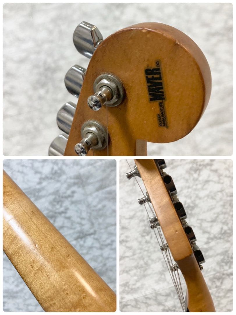 【超希少 ヴィンテージ】WAVER PERUGINO ストラト 音出OK 92年