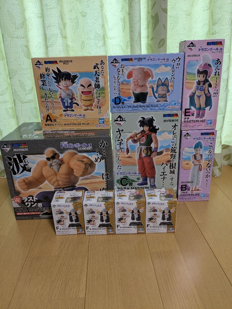 ドラゴンボール 　一番くじ　 孫悟空修行編　上位賞コンプ　ラストワン　未開封