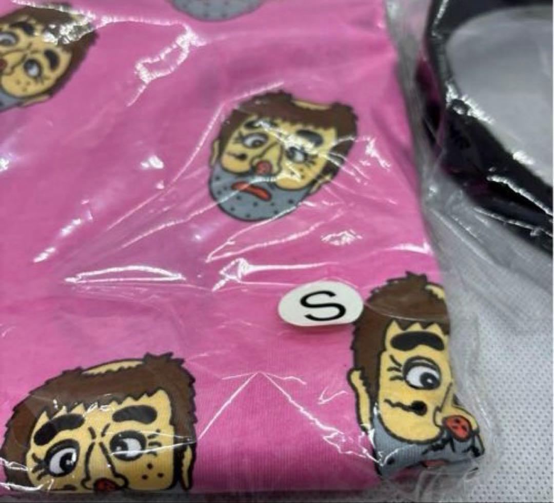 変なおじさん パジャマ 上下セット　Sサイズ　腹巻き　ちょんまげ　フルセット新品