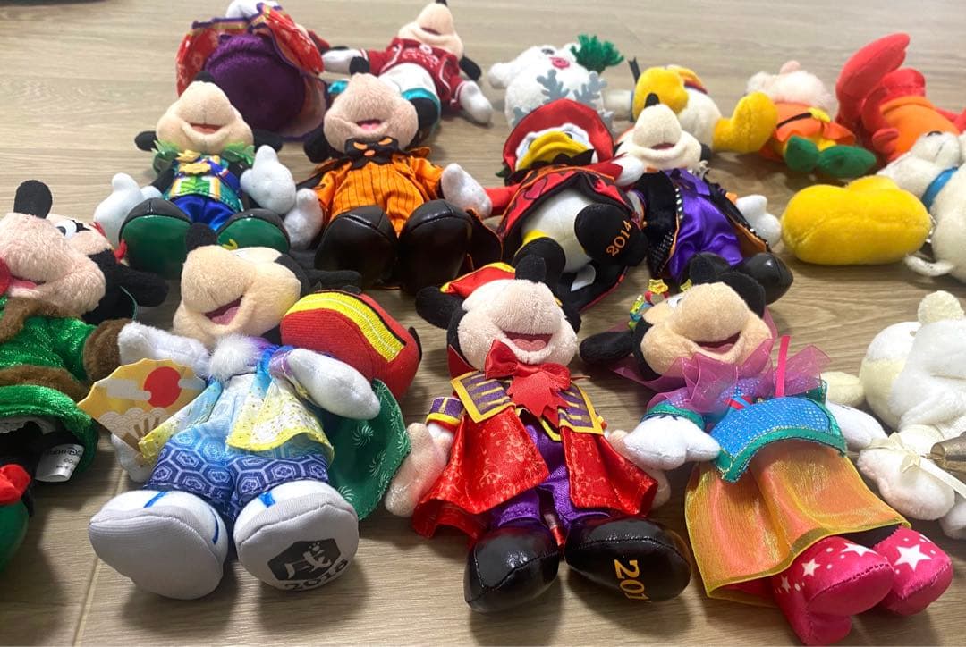 Disney ぬいば　大量　ヴィンテージ　18体　プラスおまけ1