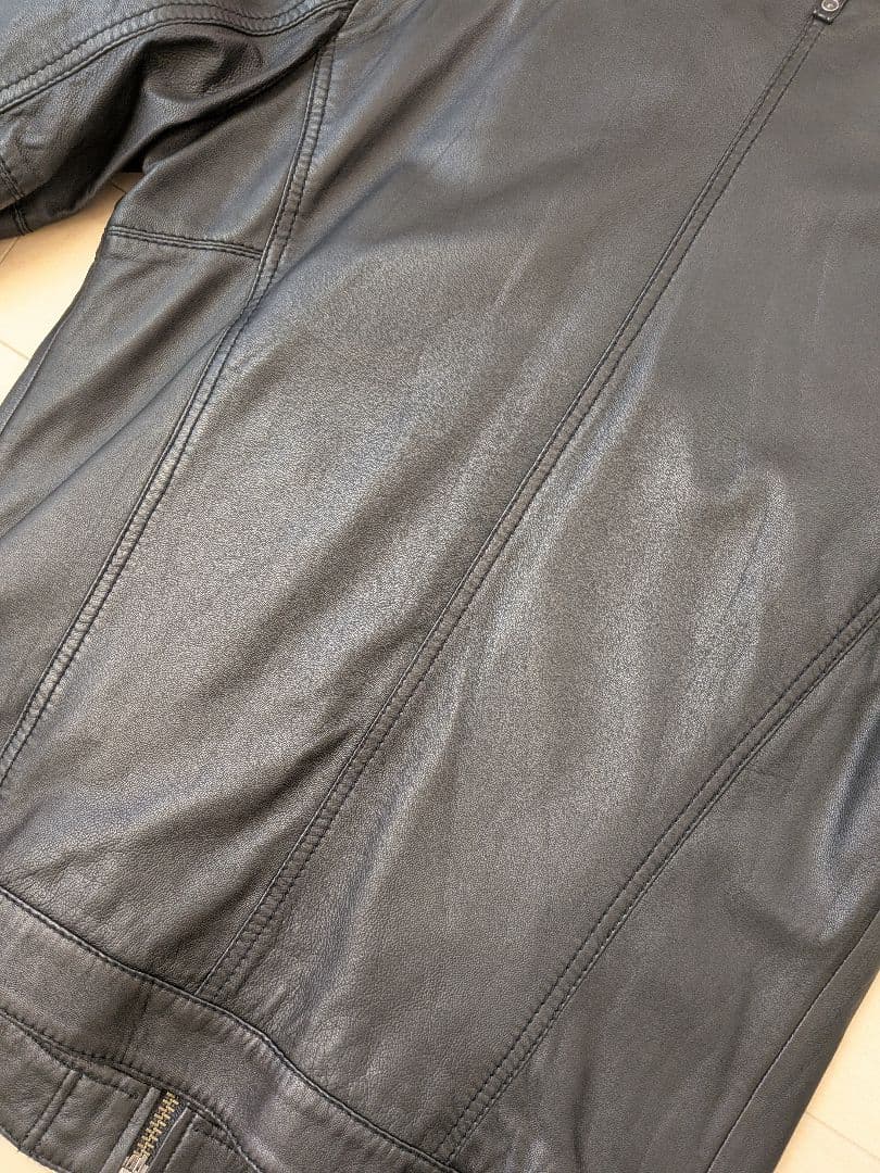 ■美品 DIESELディーゼル メンズ レザージャケット 羊革 L■