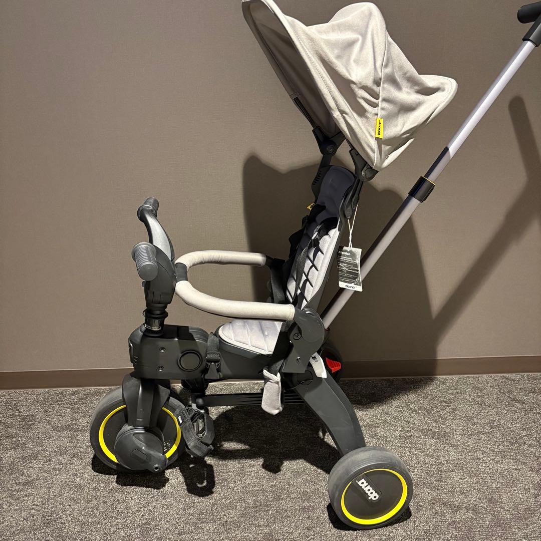 リキトライク(doona)手押し付き・折りたたみ三輪車