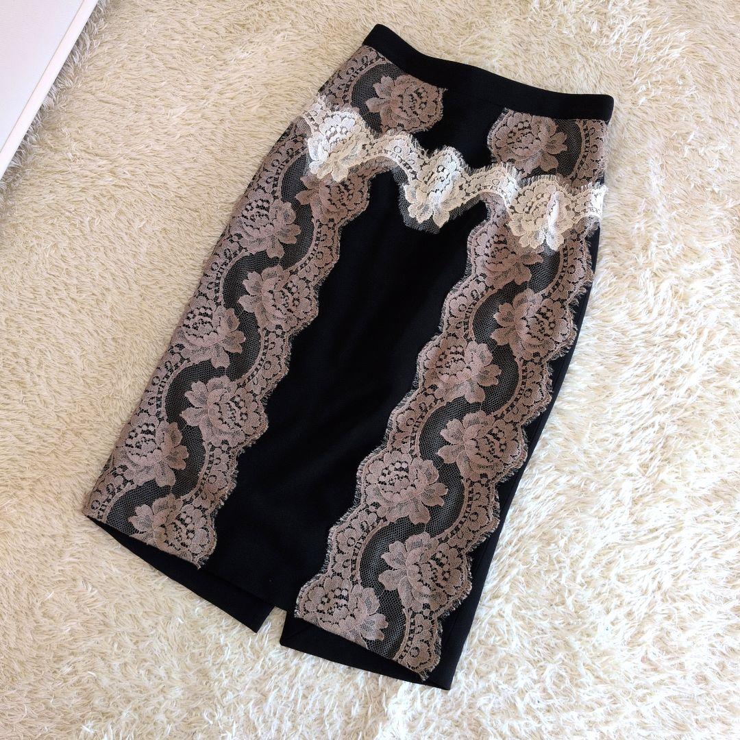 イタリア製★DOLCE&GABBANA　スカート　ミディ丈　レース　36