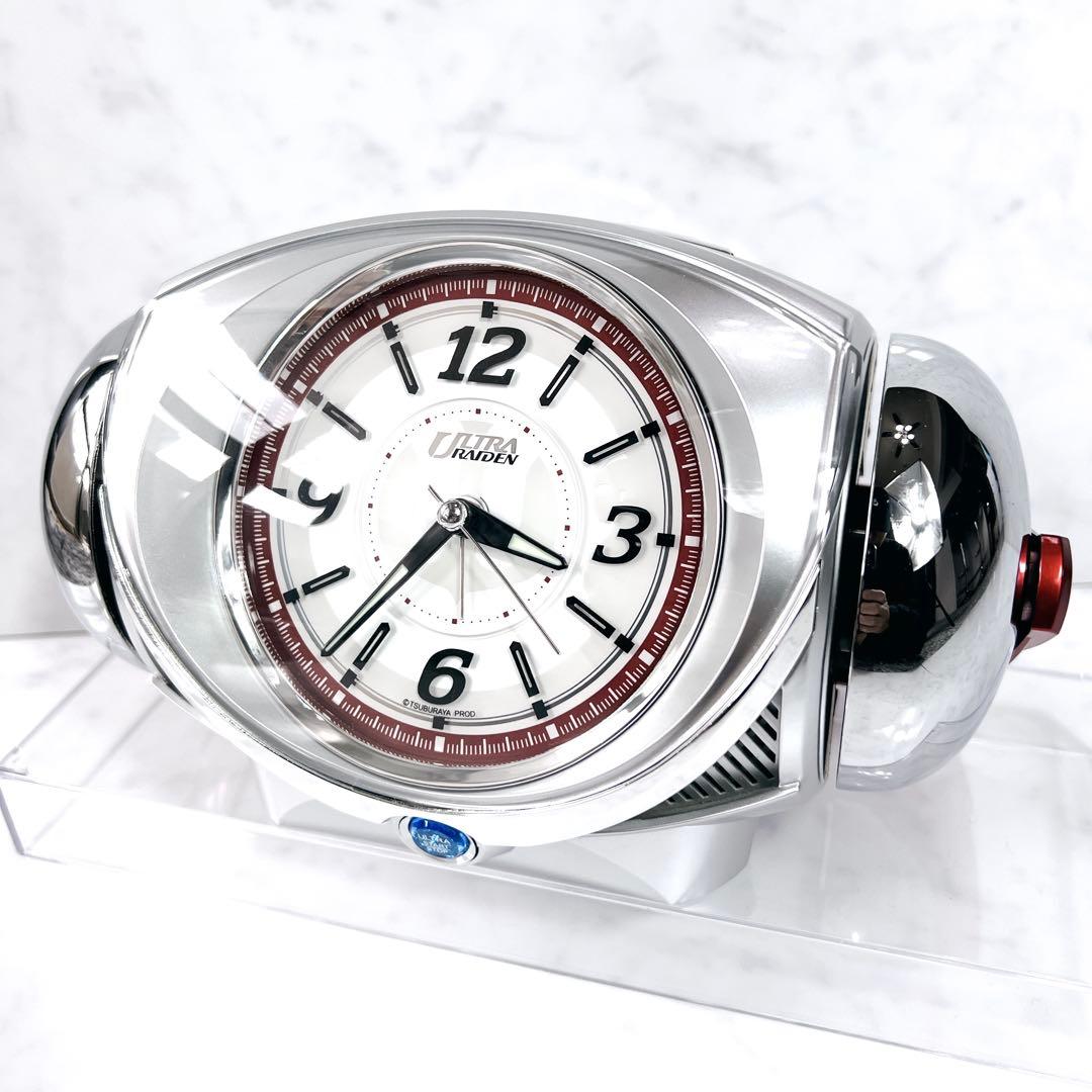 極美品 大音量 目覚まし時計 セイコー ウルトラライデン ウルトラマン特別仕様