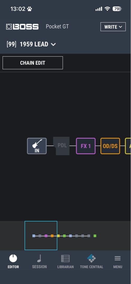 BOSS Pocket GT ポケットエフェクトプロセッサー　元箱等全て有り