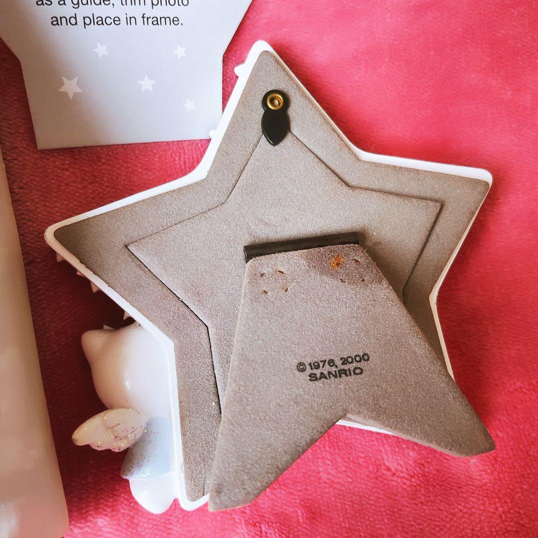 希少レア　ハローキティ　エンジェルキティ　星型　フォトフレーム　サンリオ