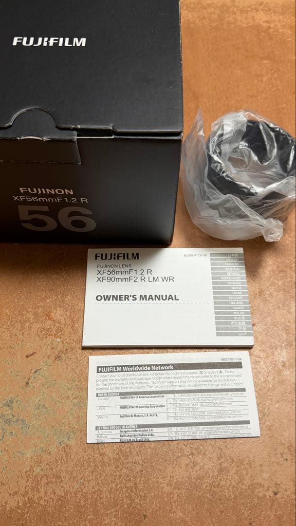 箱・フードあり】FUJIFILM xf56mm f1.2【富士フイルム】
