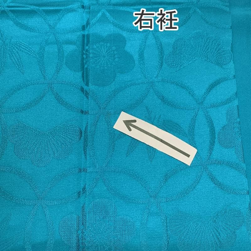 506z11, 503u32〇三松取扱い 花がぁる 色無地振袖 松竹梅〇美品