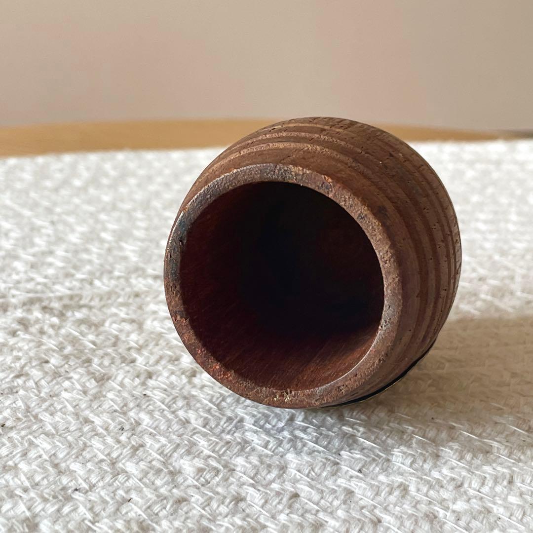 イギリス海軍 戦艦 ウォースパイト ガンジス 他 楊枝入れ 小物入れ チーク