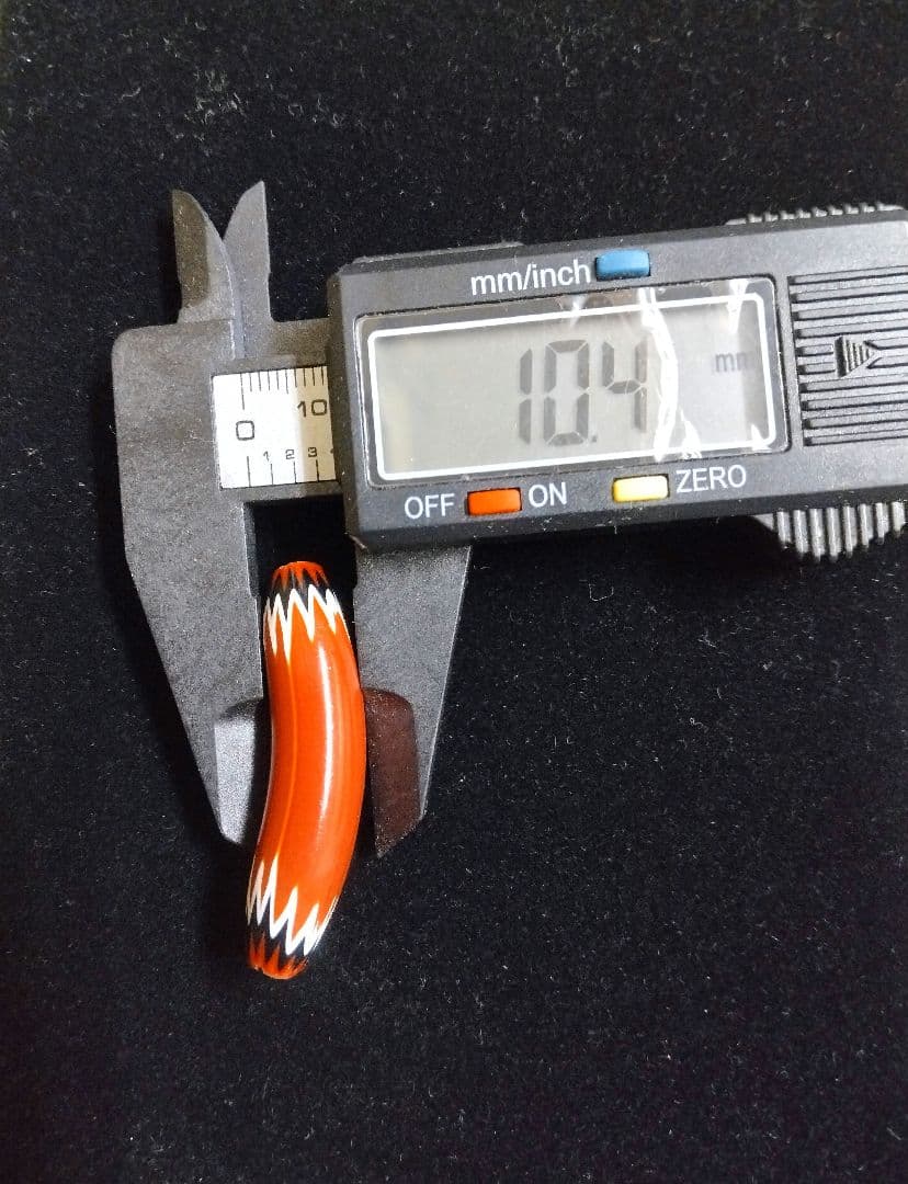 357ビーズ　専用です！　シェブロン　レッド　ルイジ・カッテランのエルボー型！