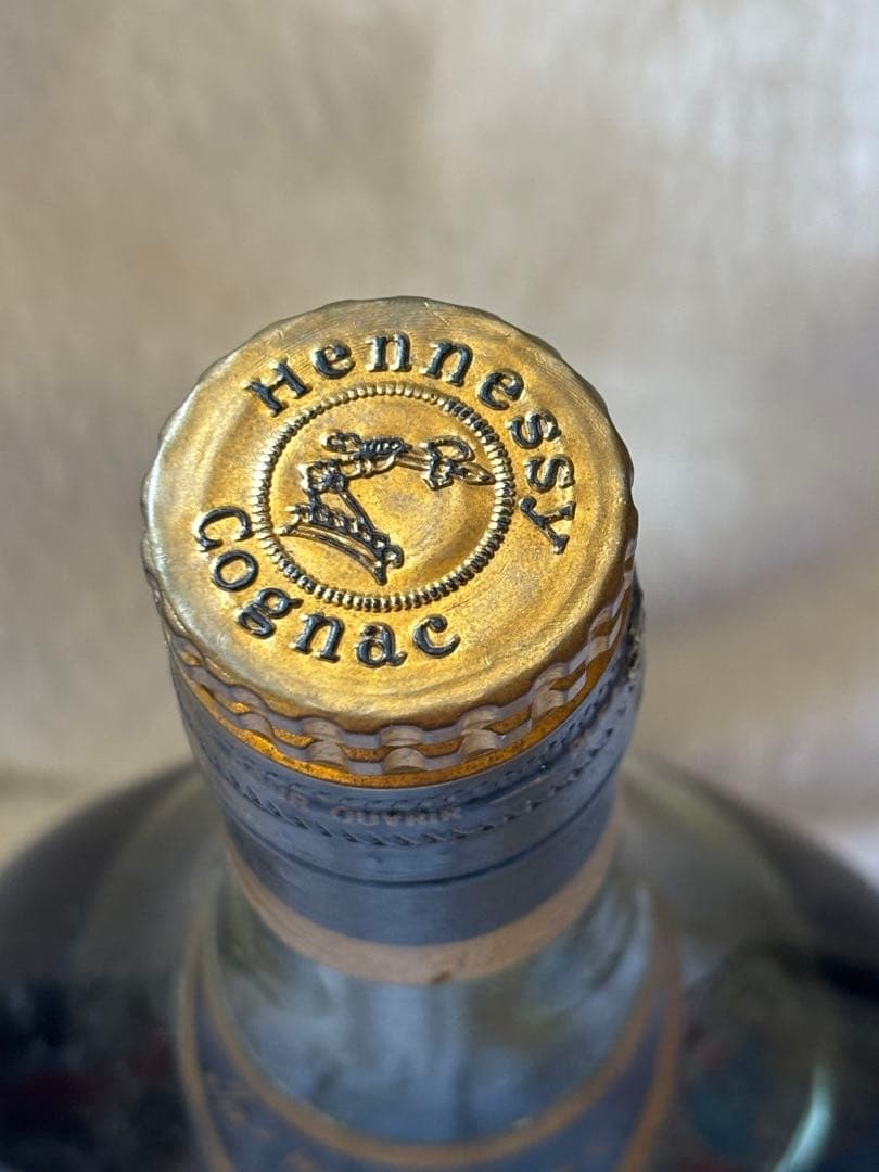 ヘネシー　コニャック　グリーンボトル　金キャップ 700ml 古酒