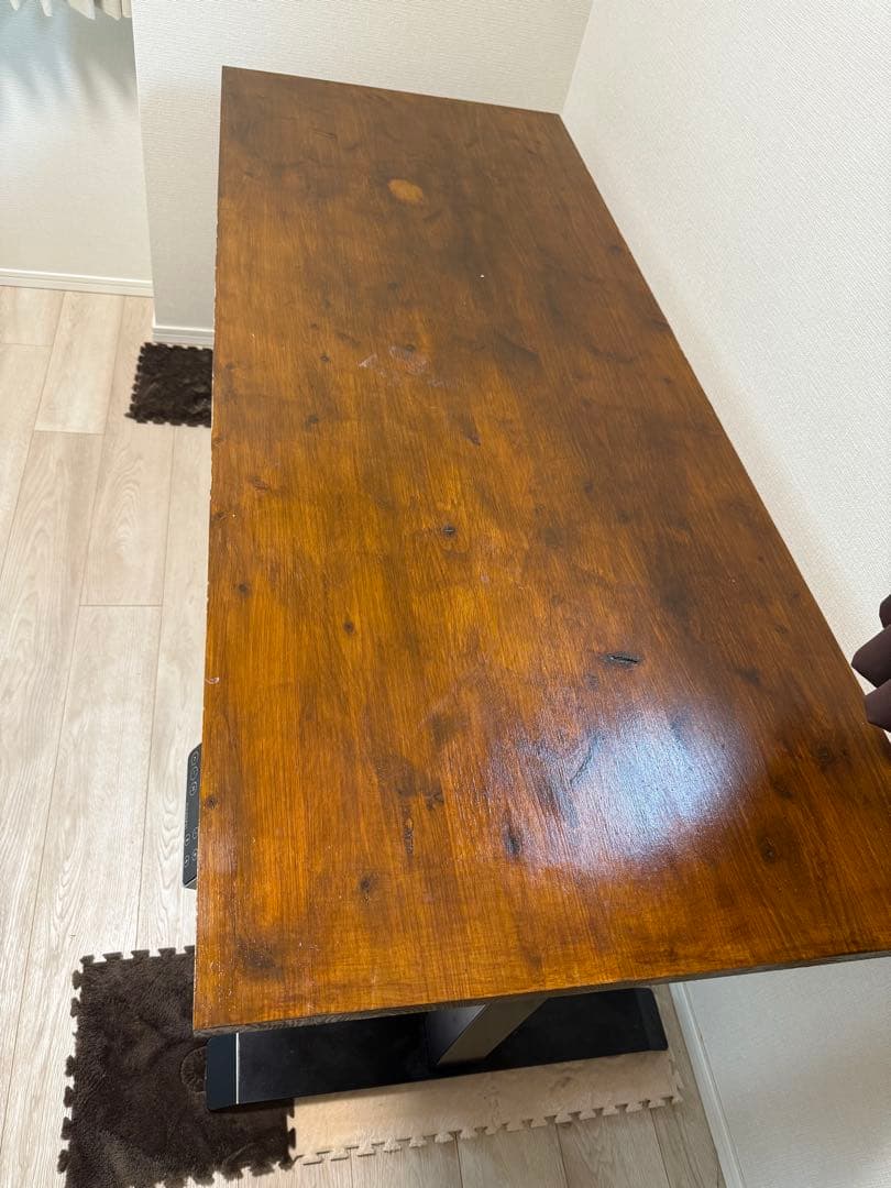 ゆう☆)FLEXISPOT E7B 昇降機能付き木製(160x65)