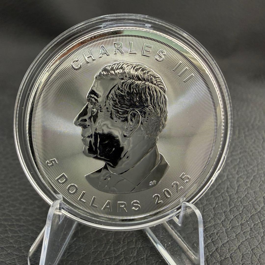 メイプルリーフ 銀貨 カラー 古代エジプト バステト 1オンス 1oz 純銀