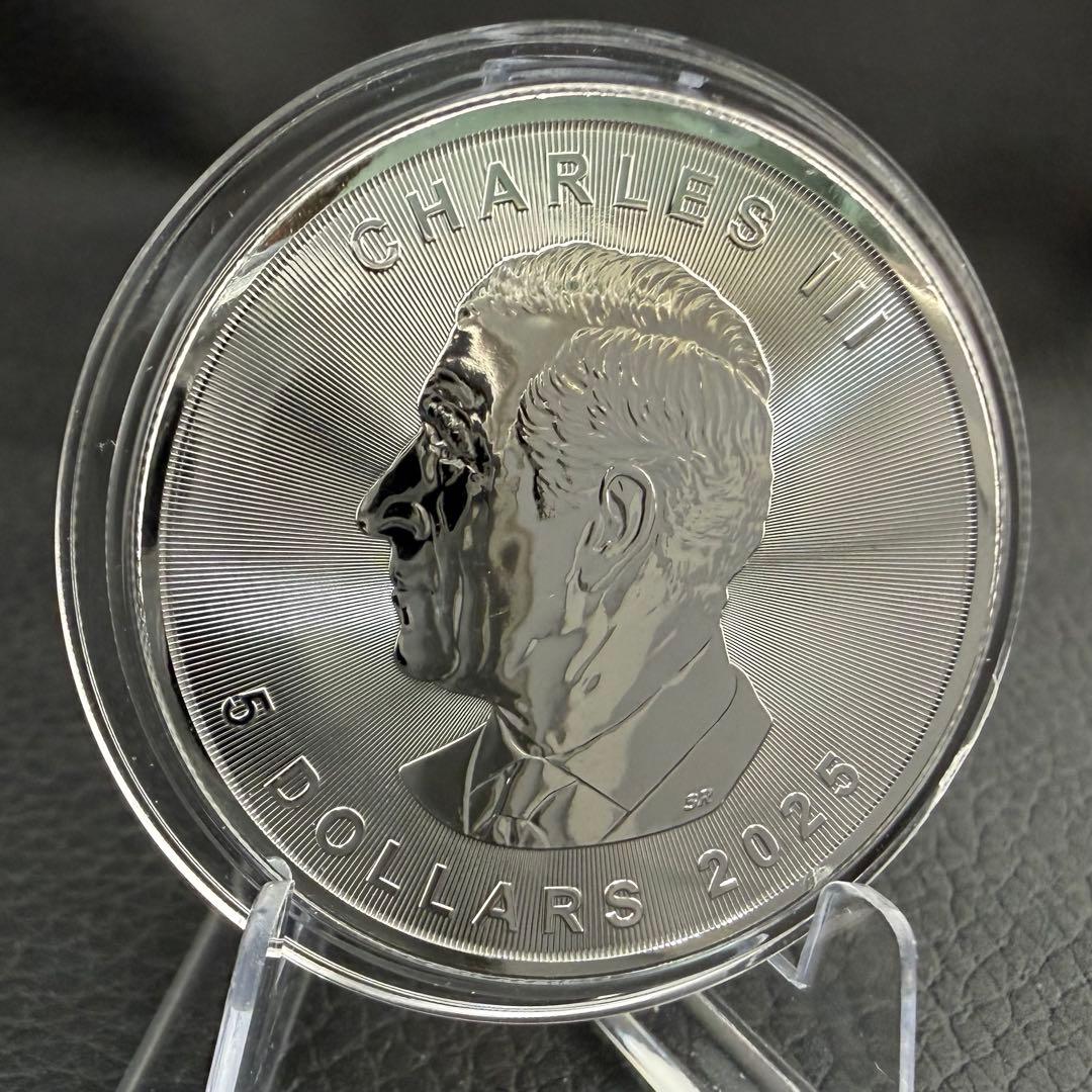 メイプルリーフ 銀貨 カラー 古代エジプト バステト 1オンス 1oz 純銀