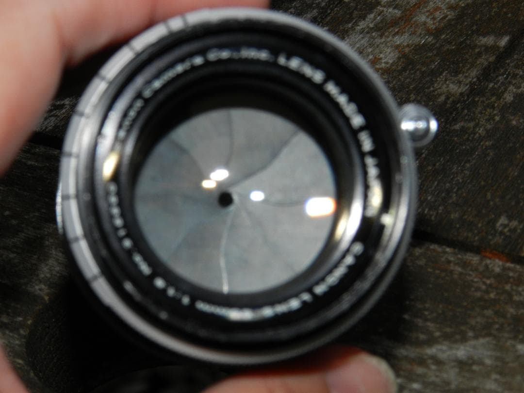 美品 CANON llS バルナックライカ LENS 50 1.8 即撮影可