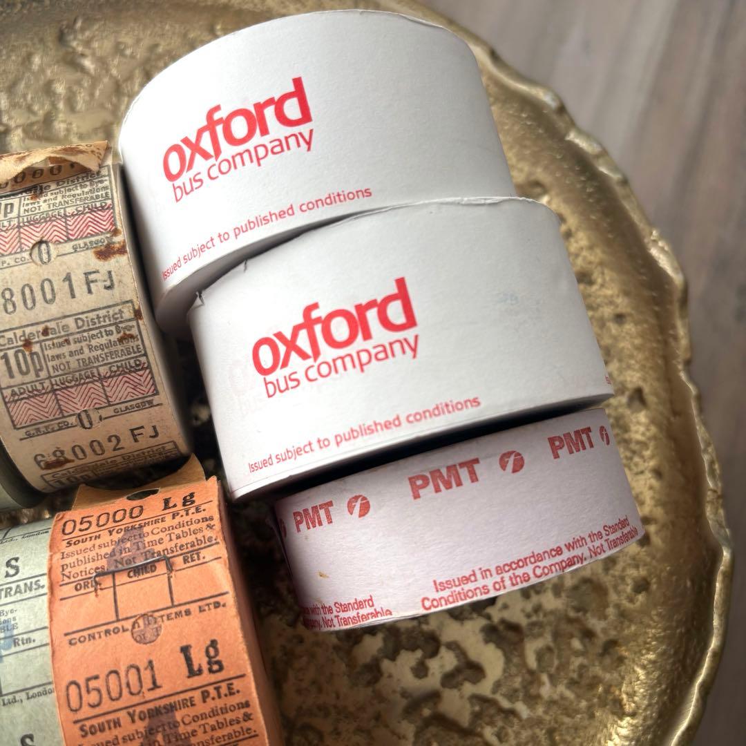 【バラ売可 紙モノ イギリス バスロールチケット】