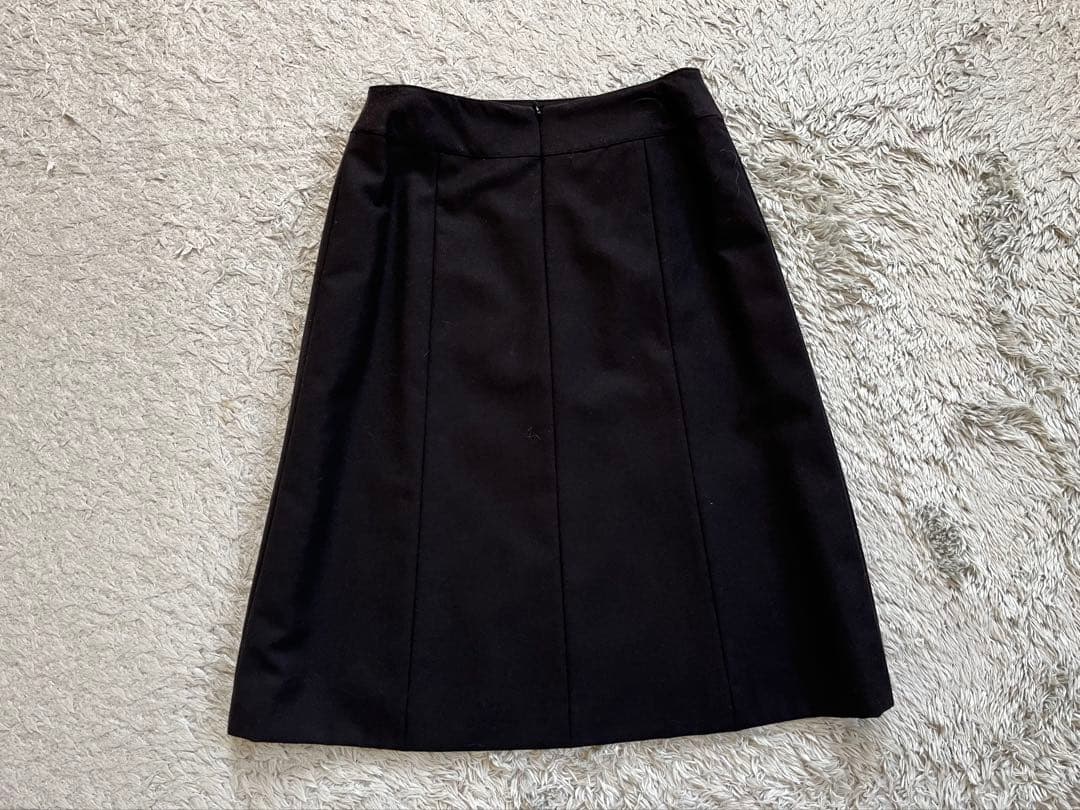 CHANEL・カシミヤ混woolスカート極美品