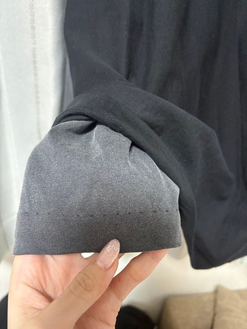 BALENCIAGA ブラック ロングTシャツ⭐︎美品