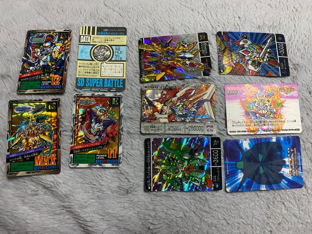 カードダス　ドラゴンボール　10億枚記念等 幽遊白書　SDガンダム