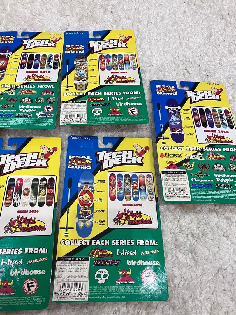 Tech Deck ミニスケートボード9個セット