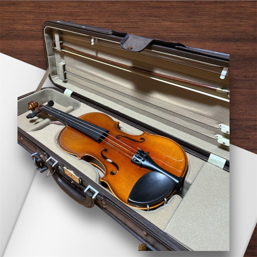 ローデリヒ・ペゾルト NO 801 4／4バイオリン1996年　弓.肩置き付き