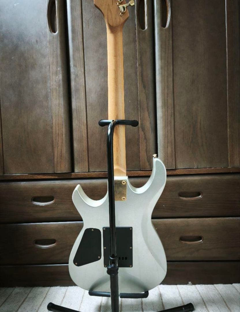 [soni]フジゲンエレキギター、ストラップ、ミニアンプ、シールド、アーム