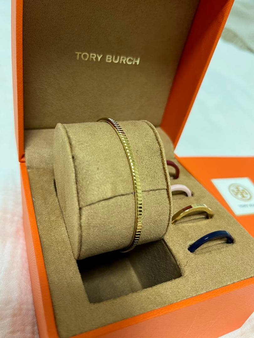 TORY BURCH 腕時計 ゴールド 交換用フレーム付き