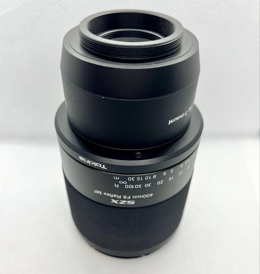 【Eマウント対応】Tokina 400mm F8＋2倍テレコン 800mm MF