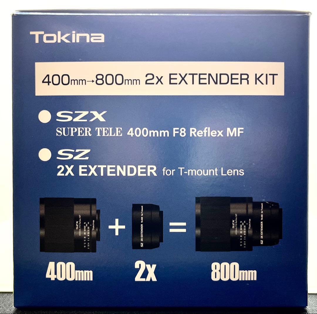 【Eマウント対応】Tokina 400mm F8＋2倍テレコン 800mm MF