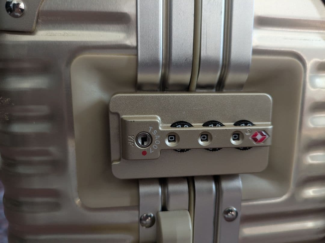 ★値下げ★LANZZOランツォアルミ34L スーツケースゴールド