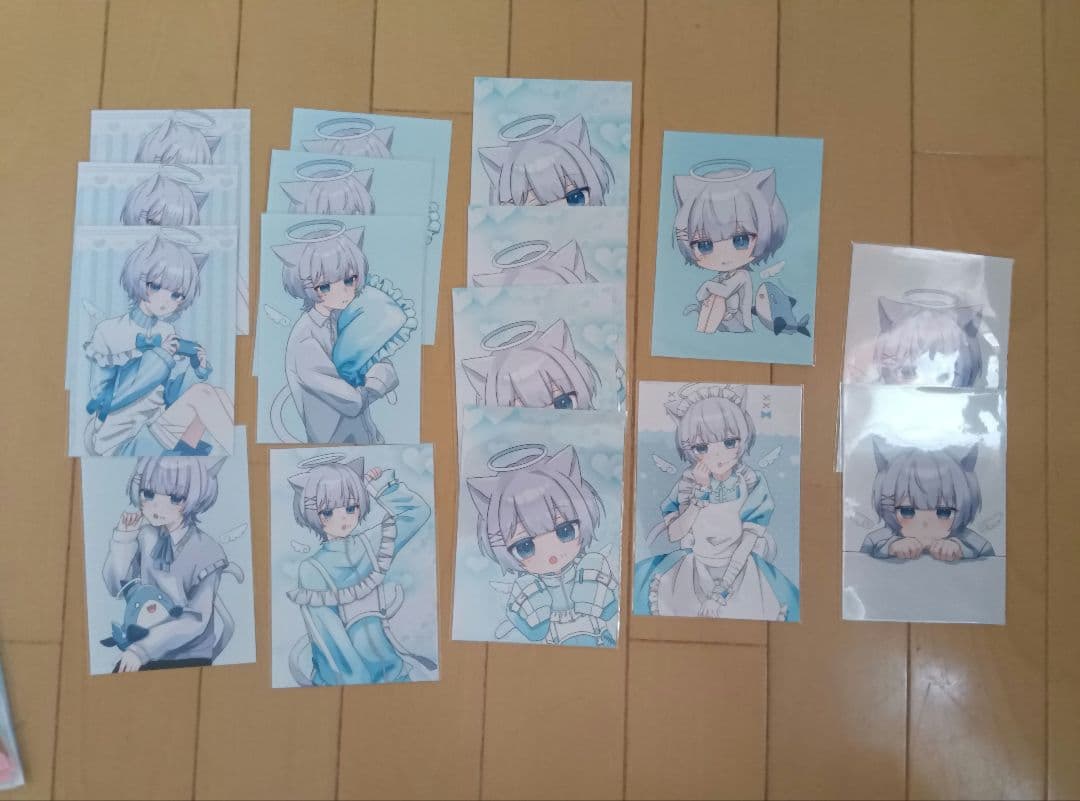 ゆらねろ。　ブロマイド122枚　サイン入り缶バッジ1個 バラ売り、まとめ売り〇