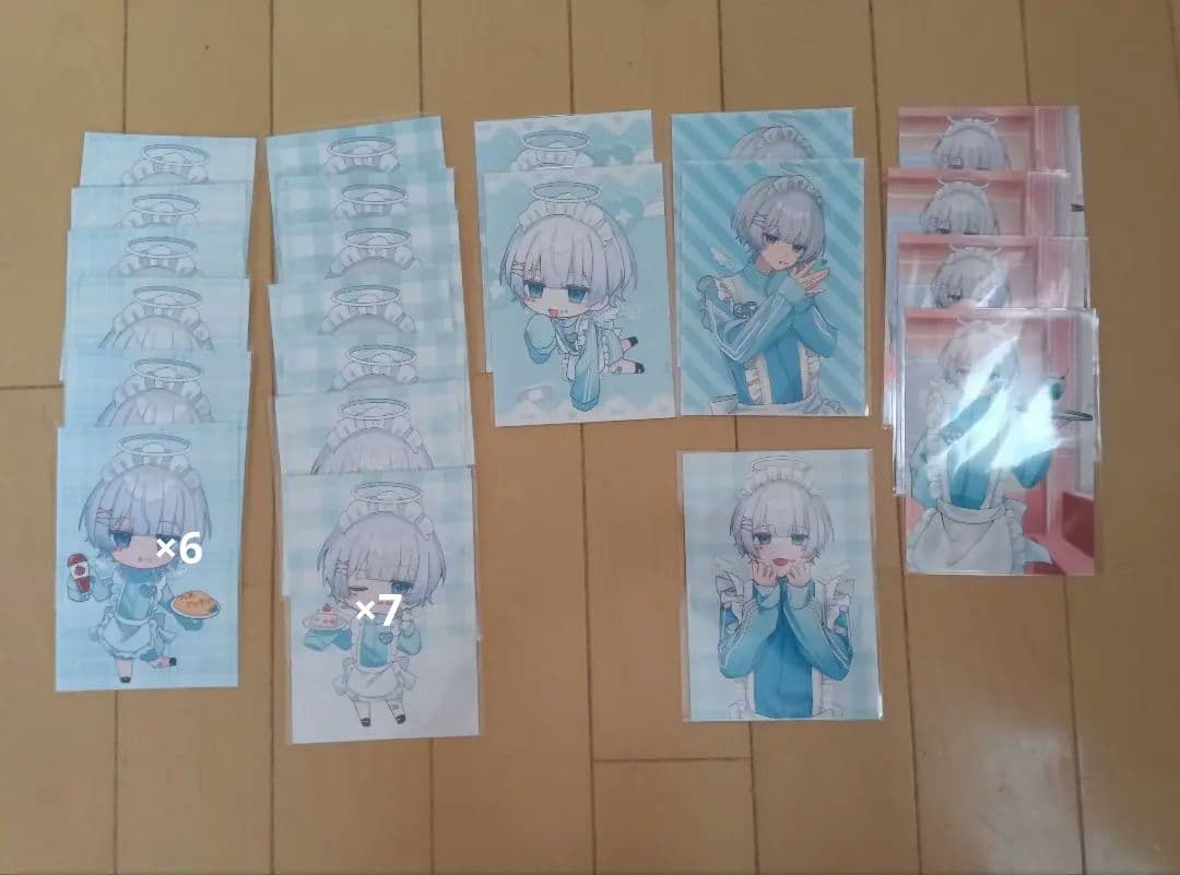 ゆらねろ。　ブロマイド122枚　サイン入り缶バッジ1個 バラ売り、まとめ売り〇