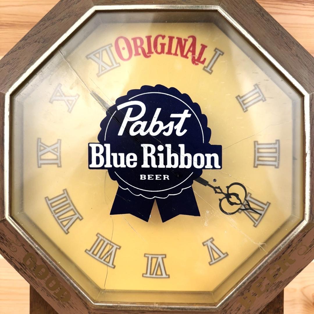 Pabst Blue Ribbon 壁掛け時計 掛時計 ビンテージ パブスト