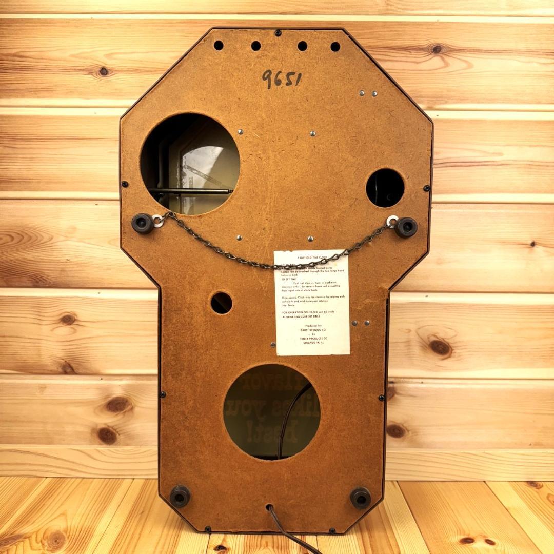 Pabst Blue Ribbon 壁掛け時計 掛時計 ビンテージ パブスト