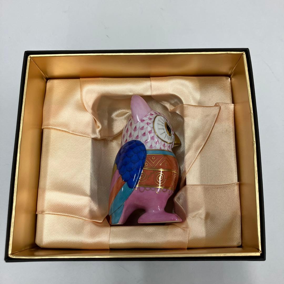 ヘレンド オウル 世界のフクロウ 箱　アンデス　限定3000体