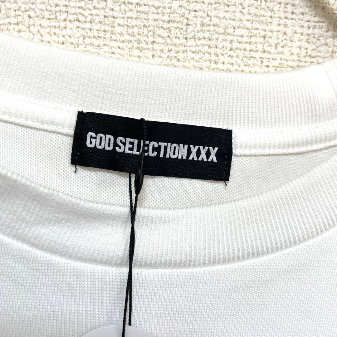未使用品 限定コラボ ASSC ゴッドセレクションXXX ロンＴ XL 白