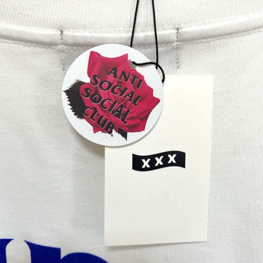 未使用品 限定コラボ ASSC ゴッドセレクションXXX ロンＴ XL 白