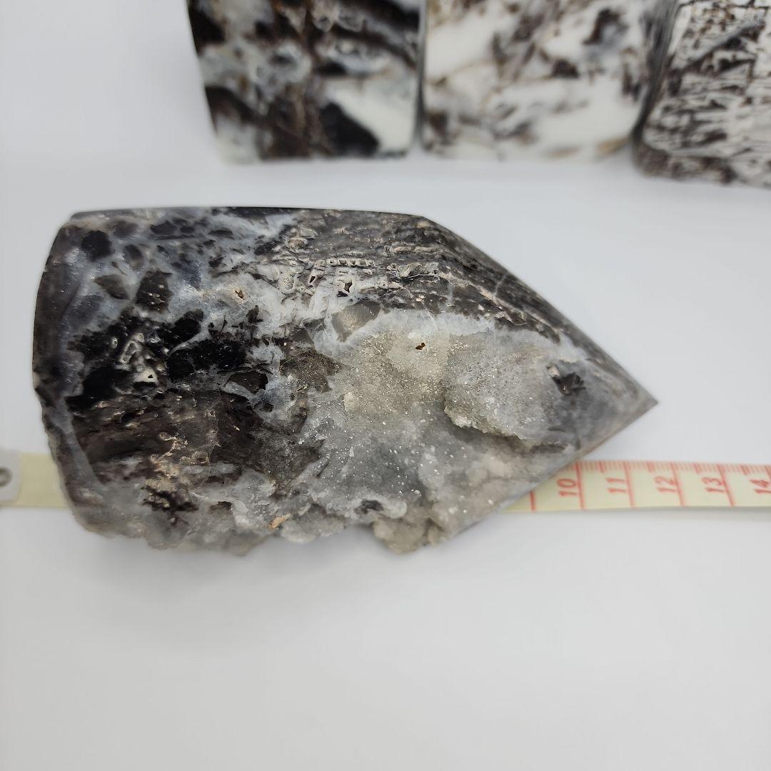 天然石 スファレライト キューブ タワー 4点セット！