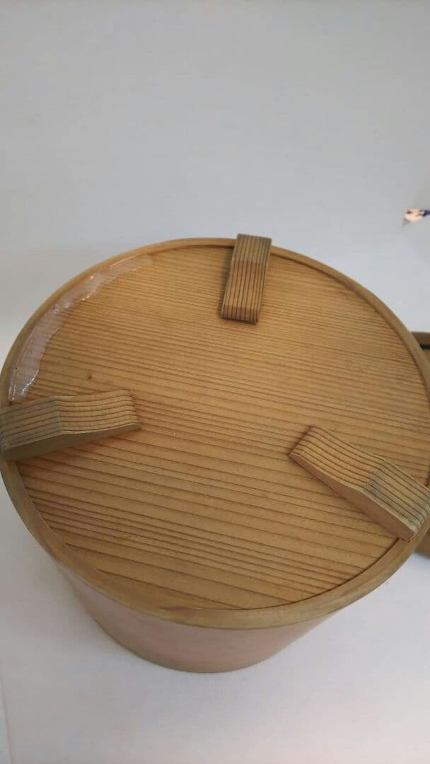 木地曲水指  木地釣瓶水指  二点