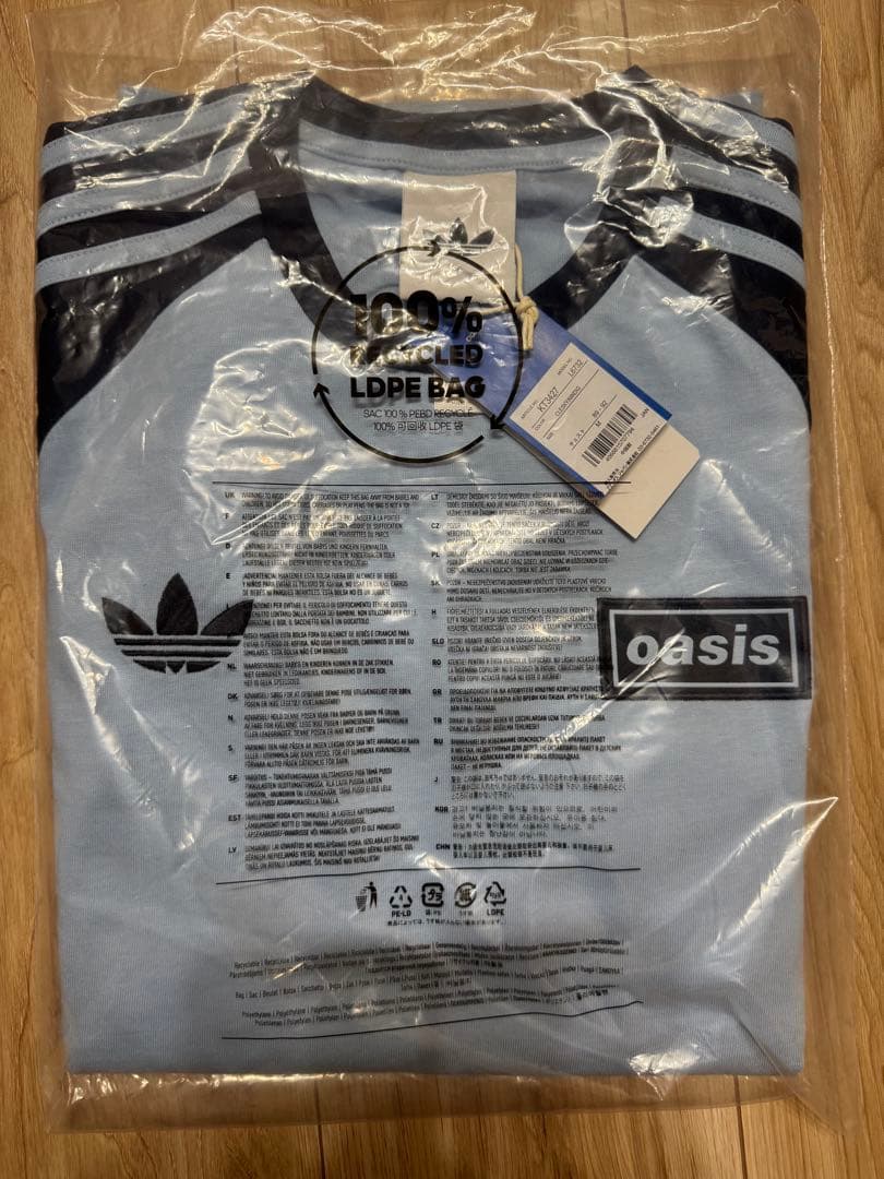 <日本限定>adidas oasis 長袖Tシャツ Mサイズ
