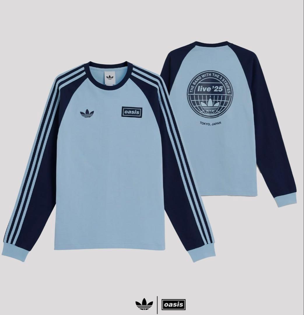 <日本限定>adidas oasis 長袖Tシャツ Mサイズ