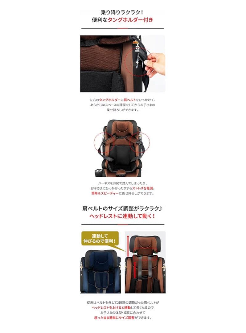 【新品・未開封】Nebio ネビオ チャイルドシート【R129適合/ISOFIX