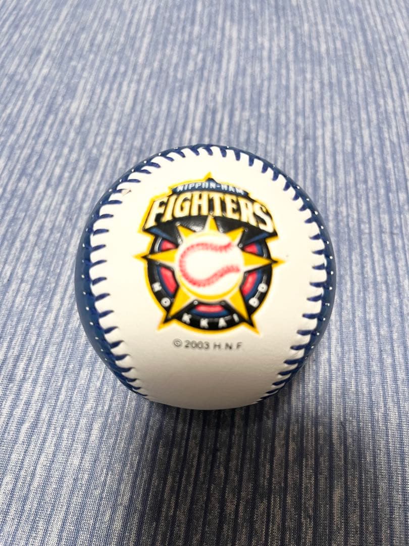 大谷翔平　サインボール　球団ロゴ　日本ハムファイターズ