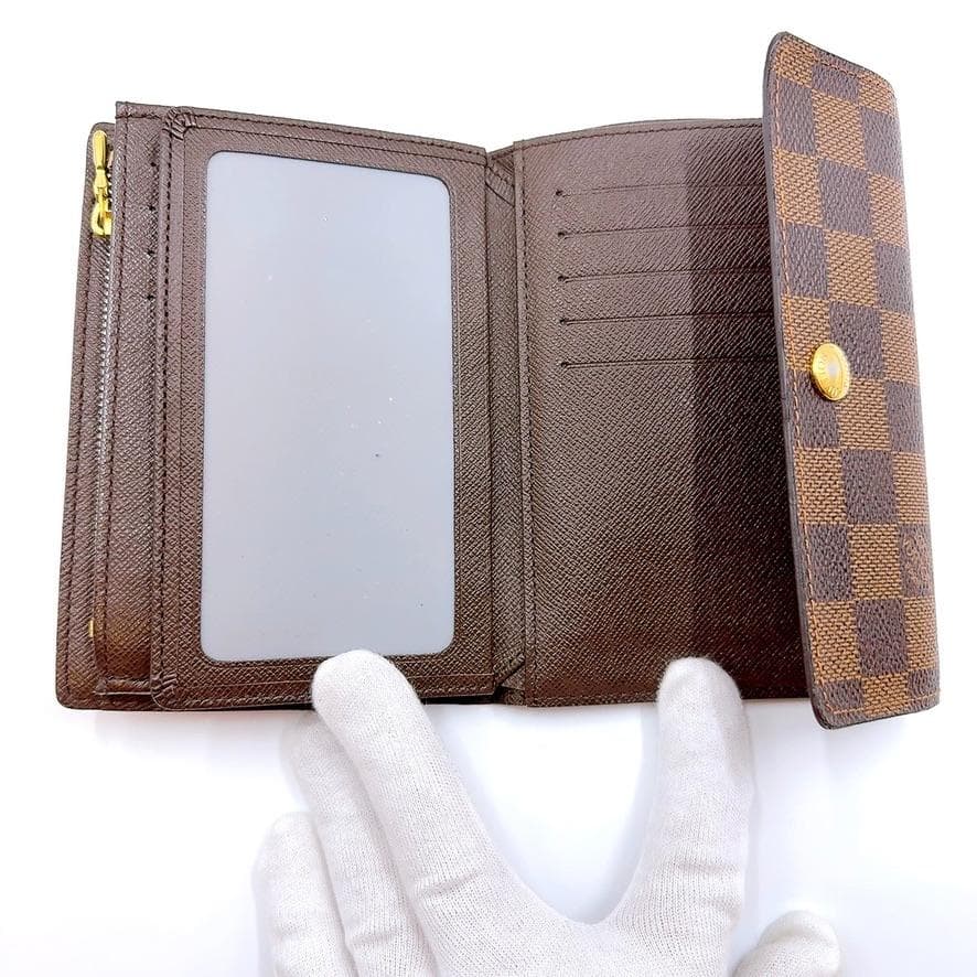 ◇ルイヴィトン◇ダミエ/ポルトトレゾール/エテュイパピエ/折り財布/N61202