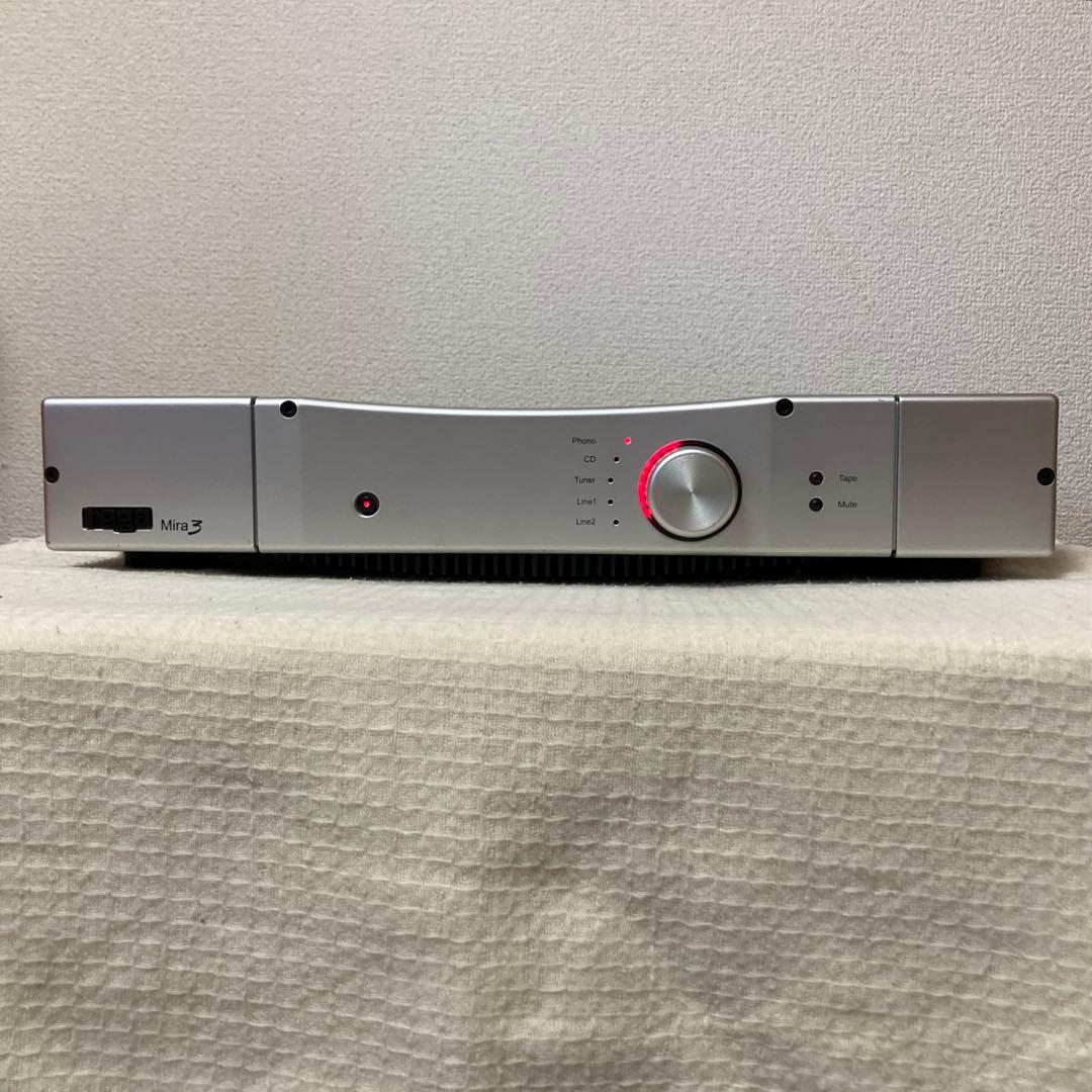 希少モデル 英国REGA Mira3プリメインアンプ動作品 フォノイコ秀逸 レガ