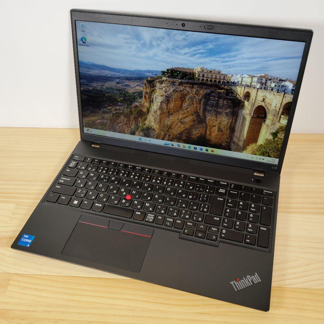 超美品 爆速 ThinkPad L15 12世代i5搭載 16GB 512GB